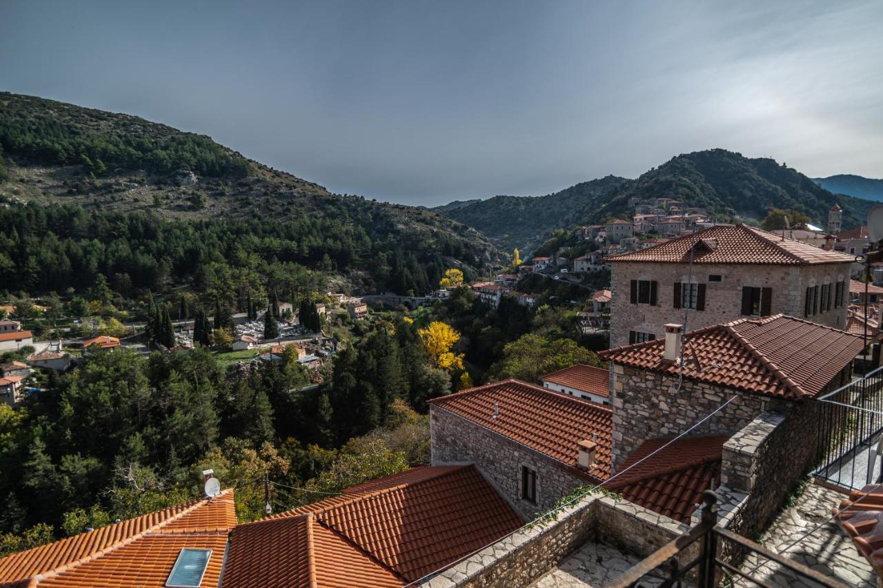 Proselinos Hotel Dimitsana Bagian luar foto