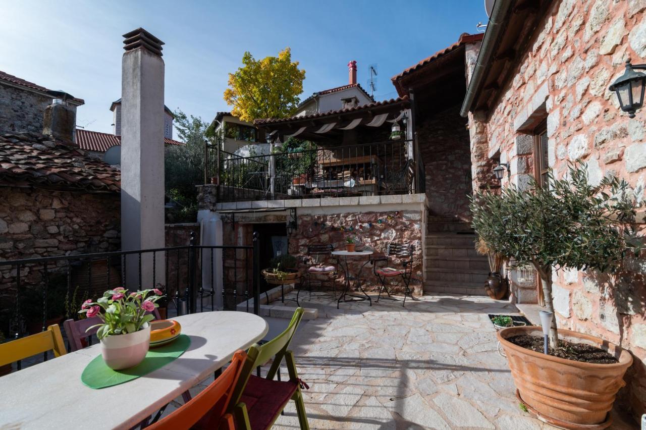 Proselinos Hotel Dimitsana Bagian luar foto
