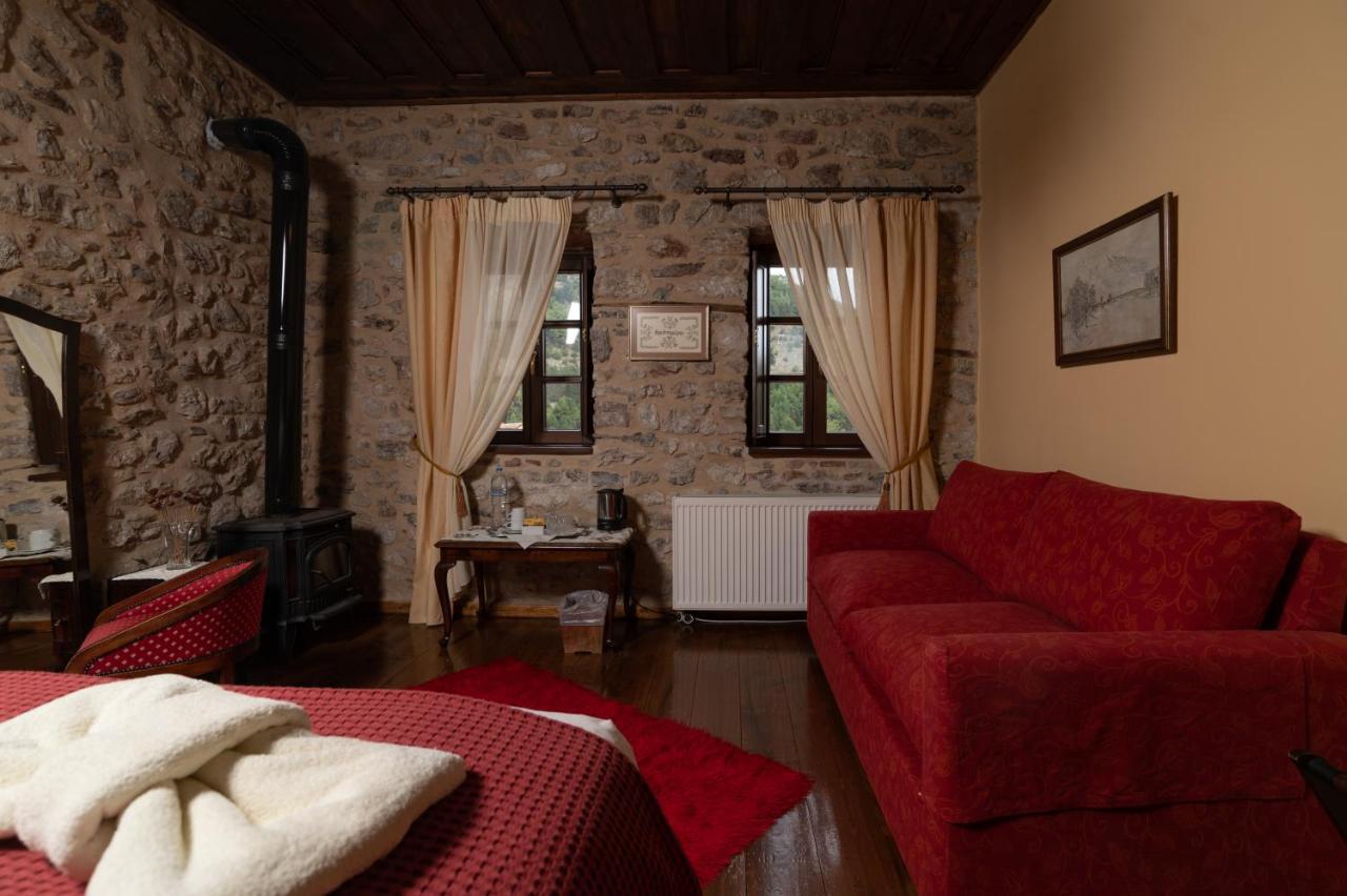 Proselinos Hotel Dimitsana Bagian luar foto