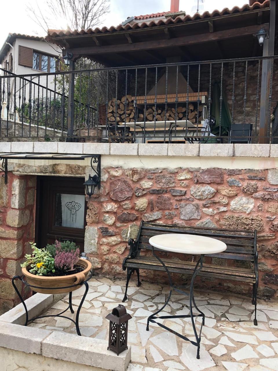 Proselinos Hotel Dimitsana Bagian luar foto