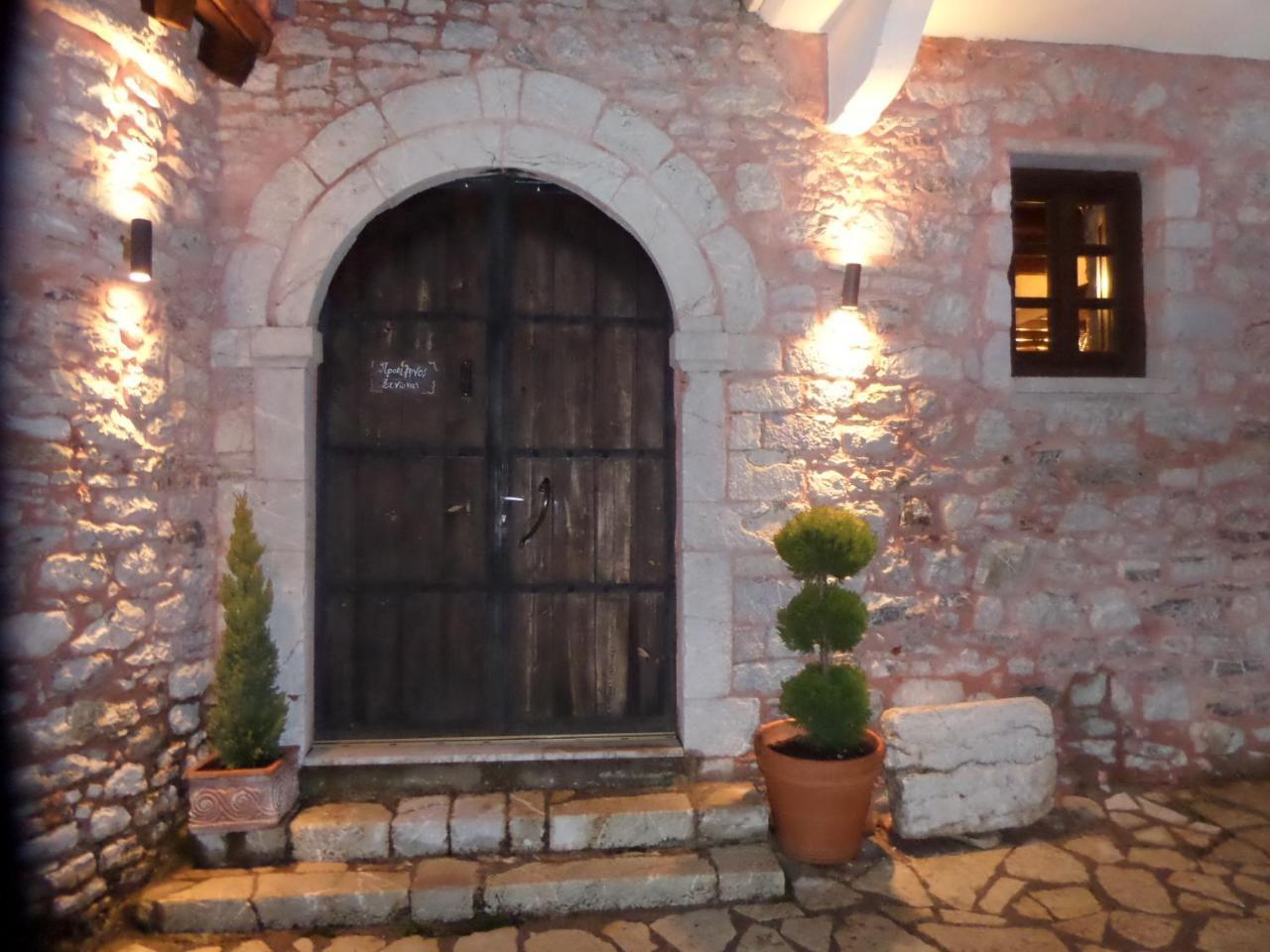 Proselinos Hotel Dimitsana Bagian luar foto